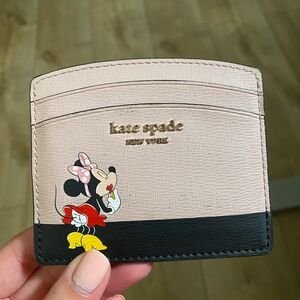 kate spade minnie mouse card holder